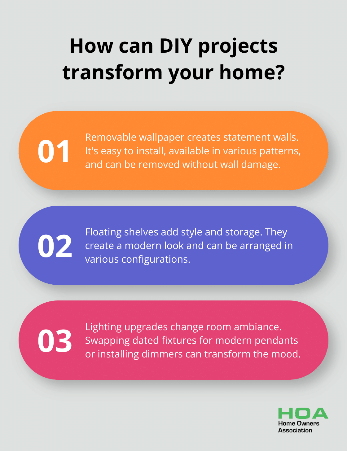 Fact - How can DIY projects transform your home?
