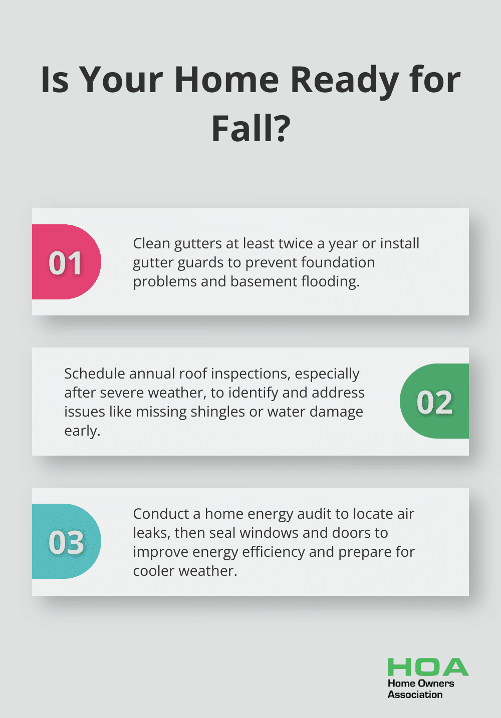 Fact - Is Your Home Ready for Fall?