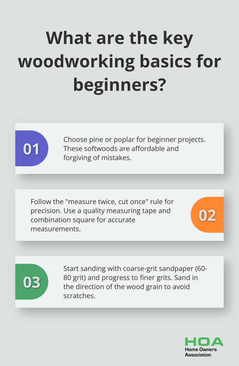 Fact - What are the key woodworking basics for beginners?