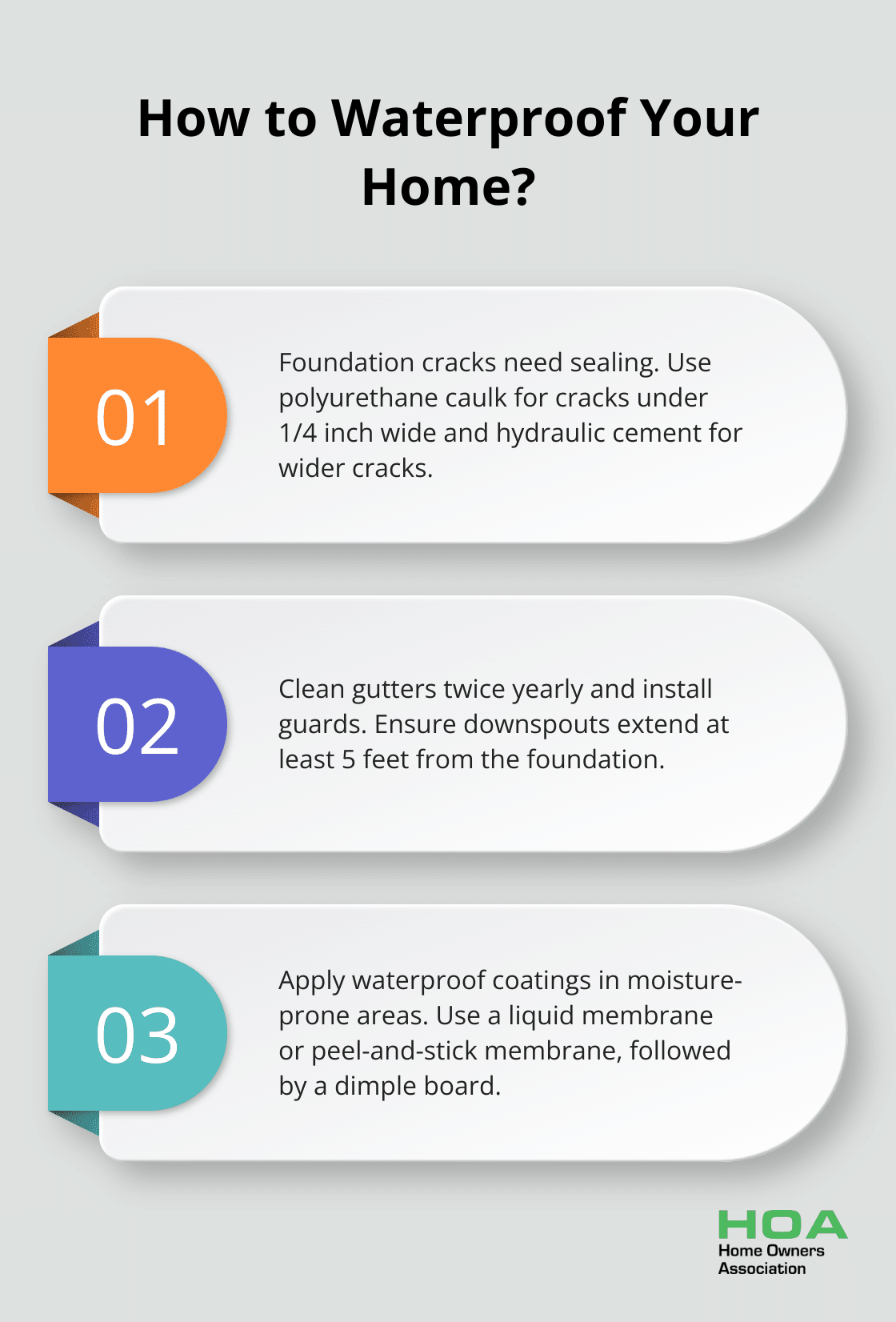 Infographic: How to Waterproof Your Home? - home waterproofing tips
