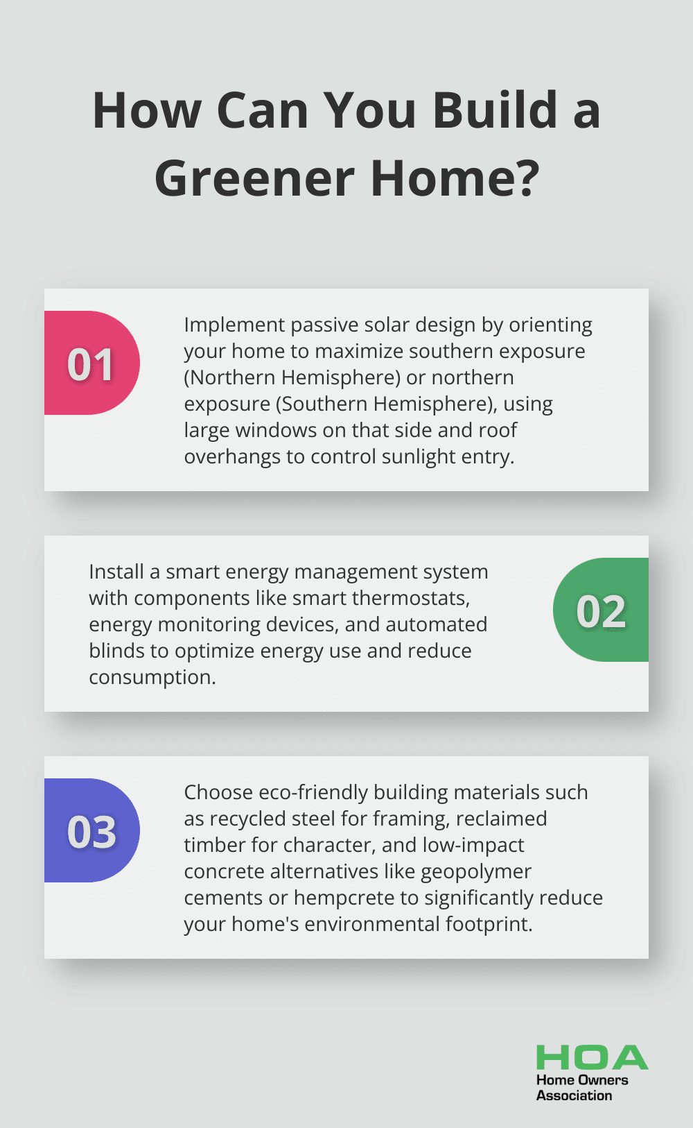 Infographic: How Can You Build a Greener Home? - eco house building plans