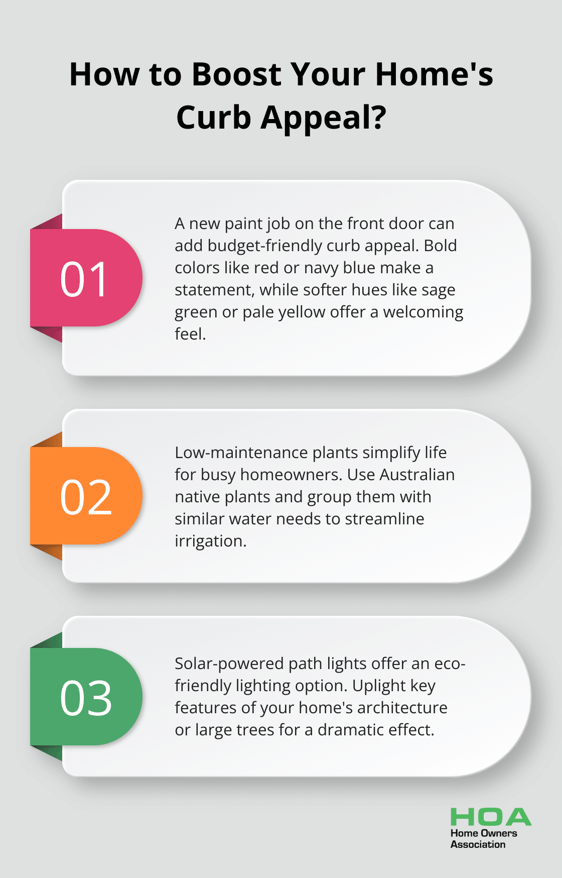 Infographic: How to Boost Your Home's Curb Appeal?
